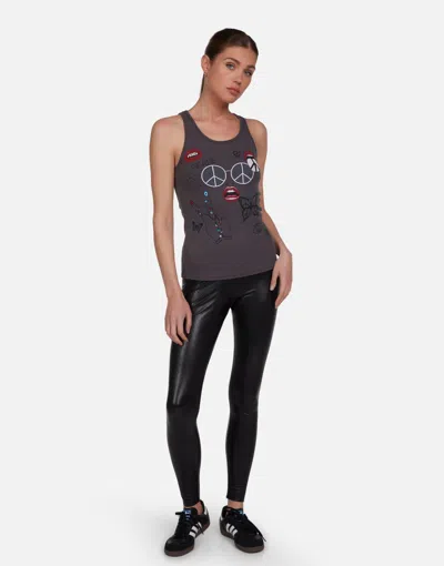 Lauren Moshi Esmerelda Peace Elements In Vintage Black