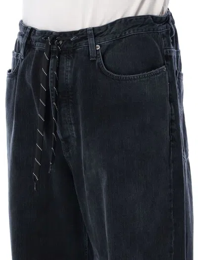 Shop Balenciaga Wide-leg Jeans In Black