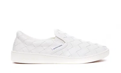 Shop Bottega Veneta Sneakers In White