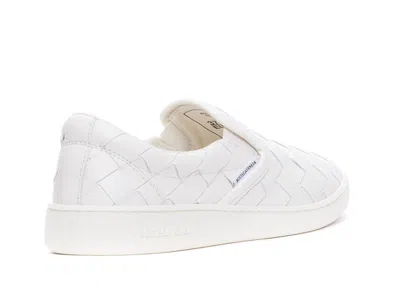 Shop Bottega Veneta Sneakers In White