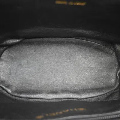 CHANEL Pre-owned Vanity Black Leather Shoulder Bag ()