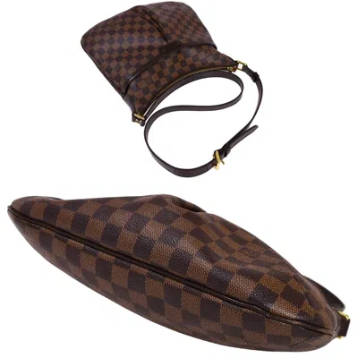 Pre-owned Louis Vuitton Bloomsbury Brown Canvas Shoulder Bag ()