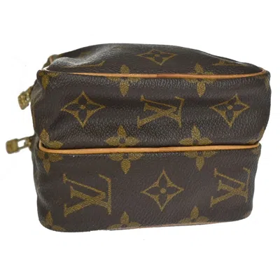 Pre-owned Louis Vuitton Mini Amazone Brown Canvas Shoulder Bag ()