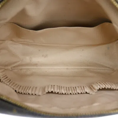 Pre-owned Louis Vuitton Trousse Toilette 28 Brown Canvas Clutch Bag ()