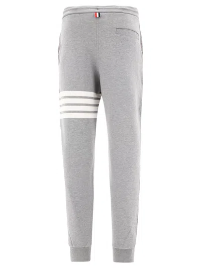Thom Browne Sweatpants In Classic Loopback With Engineered 4 Bar Stripe Clothing