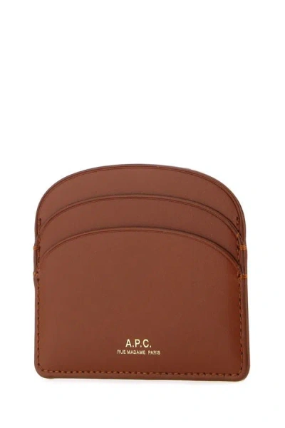 Apc A.p.c. Wallets In Brown