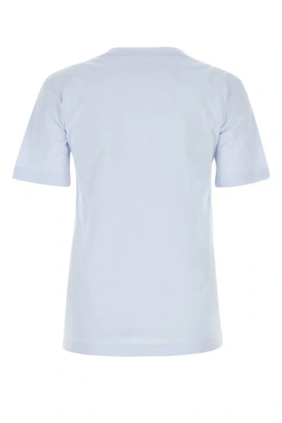 Shop Marni Woman Powder Blue Cotton T-shirt