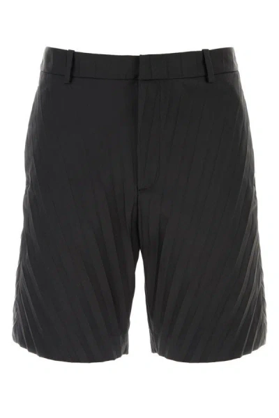 Valentino Vlogo Toile Iconographe Bermuda Shorts In Black