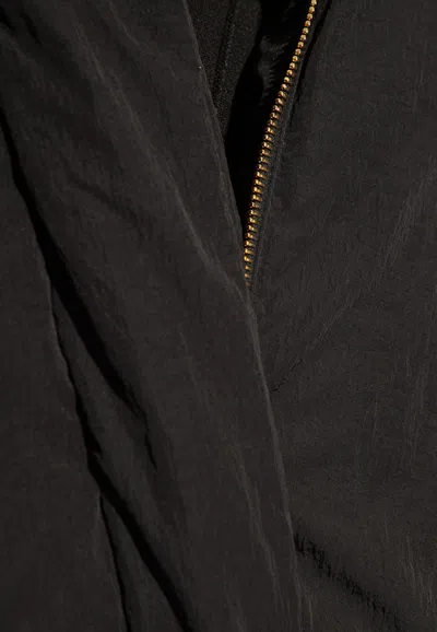 Jacquemus La Doudoune Courte Caraco Down Jacket In Black