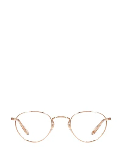 Shop Garrett Leight Eyeglasses In Rose Gold