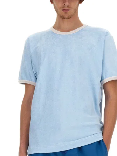 Shop Howlin' "amnesia" T-shirt In Baby Blue