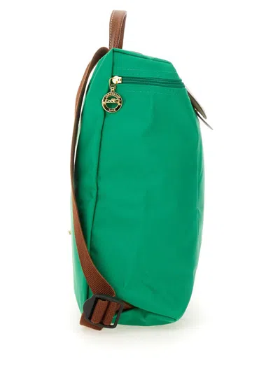 Shop Longchamp "le Pliage" Backpack In Green