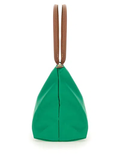 Shop Longchamp "le Pliage" Bag In Green