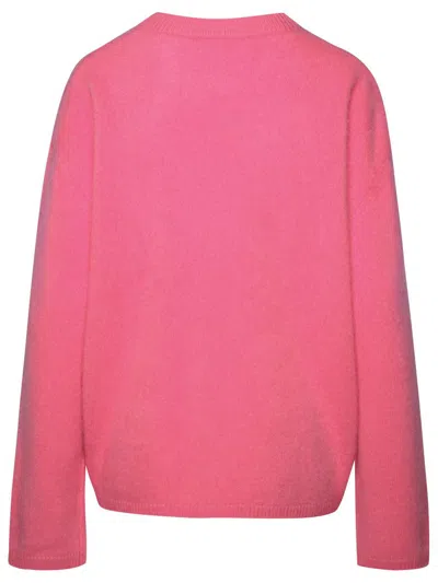 Shop Lisa Yang Bright Pink 'natalia' Cashmere Sweater