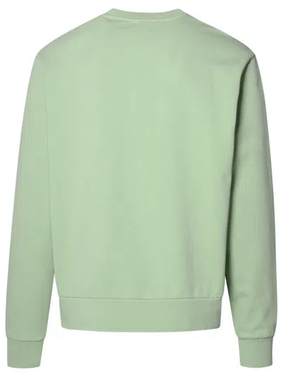 Shop Polo Ralph Lauren Green Cotton Sweatshirt