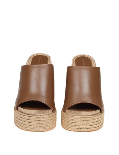 Shop Paloma Barceló Leather Wedge Sandal