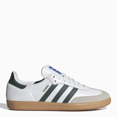 Shop Adidas Originals Low Samba Og White/green Trainer