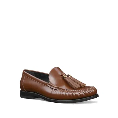 Shop Dior D Academy Loafers
