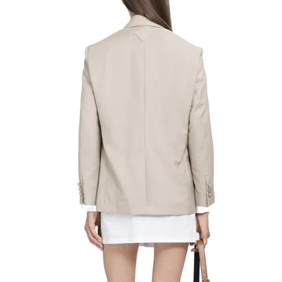 Shop Prada Wool Blazer Jacket