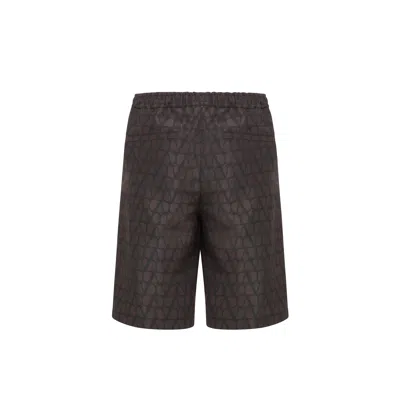Valentino Iconographic Print Bermuda Shorts