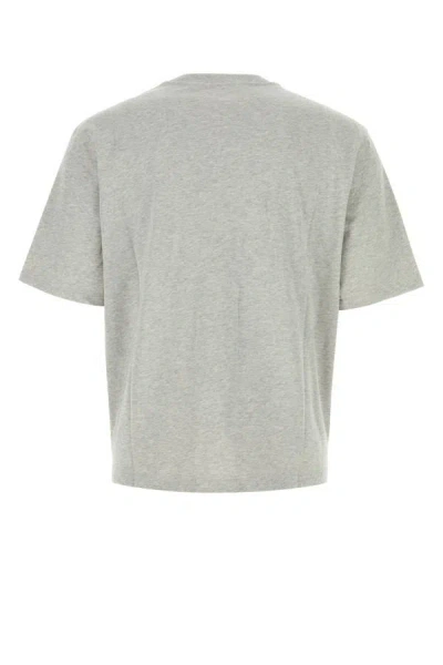 Shop Ami Alexandre Mattiussi Ami Unisex Grey Cotton T-shirt In Gray