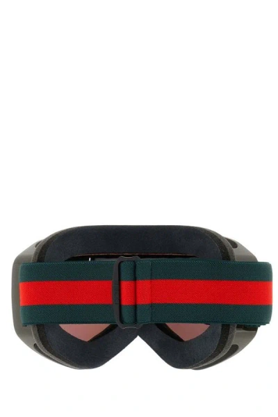 Shop Gucci Woman Black Acetate Snow Mask