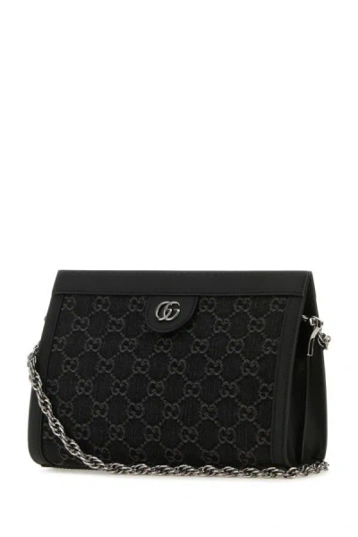 Gucci Women Gg Supreme Fabric And Leather Ophidia Crossbody Bag In Multicolor
