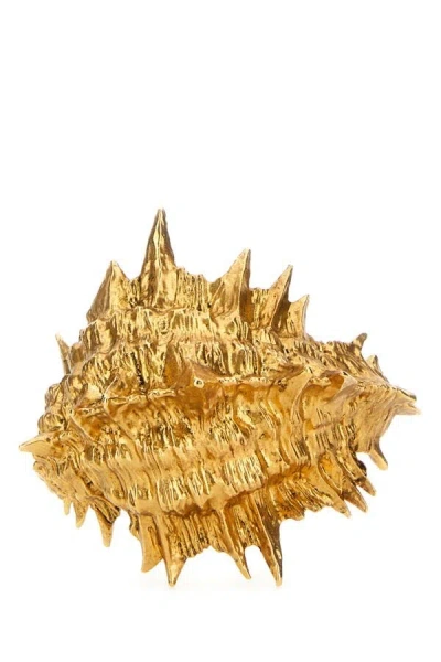 Shop Saint Laurent Woman Gold Metal Bracelet