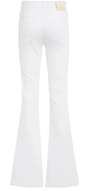 Shop Alexander Mcqueen Jeans In Optical White
