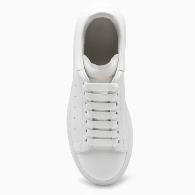 Shop Alexander Mcqueen White Oversize Sneakers Men