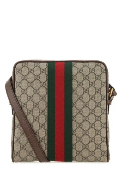 Shop Gucci Man Gg Supreme Fabric Small Ophidia Crossbody Bag In Multicolor