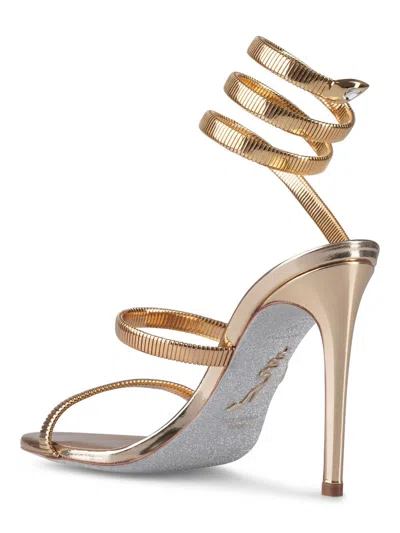 Shop René Caovilla Women Sandals In Gold