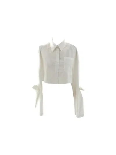 Shop Cecilie Bahnsen Shirts In White