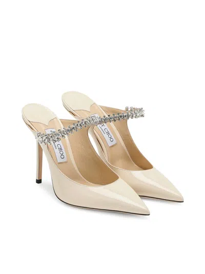 Shop Jimmy Choo Decolletes Shoes In Nude & Neutrals