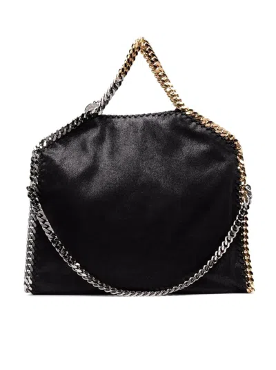 Shop Stella Mccartney Chain Wallets Bag In Black