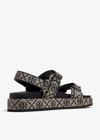 Shop Tory Burch Sandals In Navy