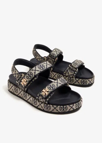 Shop Tory Burch Sandals In Navy