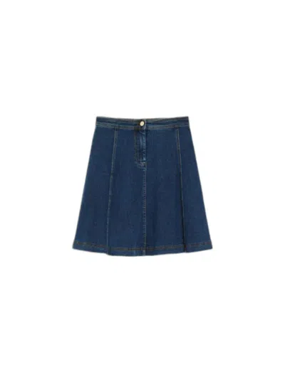 Shop Iblues Skirts In Blue