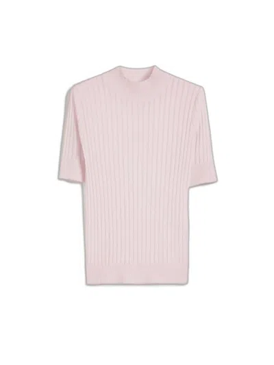 Shop Max Mara Studio T-shirts & Tops In Pink