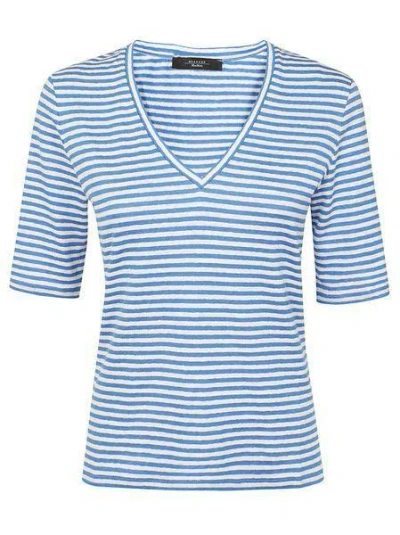 Shop Weekend Max Mara T-shirts & Tops In Blue