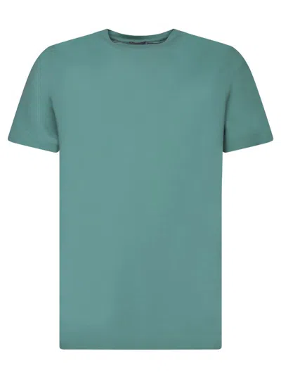 Shop Zanone T-shirts In Green