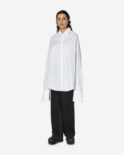 Shop Jean Paul Gaultier Shayne Oliver Oversized Shirt In White