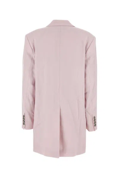 Shop Ami Alexandre Mattiussi Ami Paris Jackets And Vests In Pink