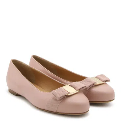 Shop Ferragamo Flat Shoes Pink