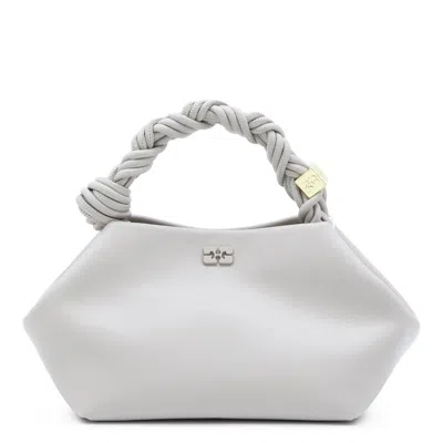 Shop Ganni Bags In Oyster Gray