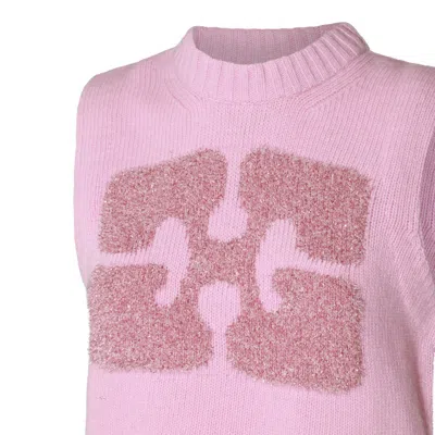 Shop Ganni Sweaters Pink