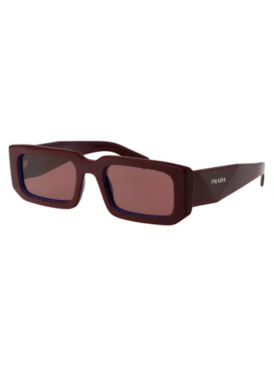 Shop Prada Sunglasses In 16m08s Etruscan/blue