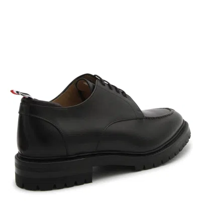Shop Thom Browne Flat Shoes Black