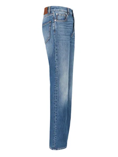 Alexander Mcqueen Five Pockets Cotton Jeans In Blue