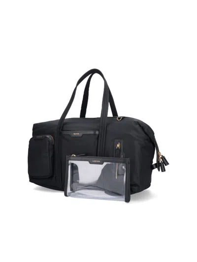 Shop Anya Hindmarch Suitcases In Black